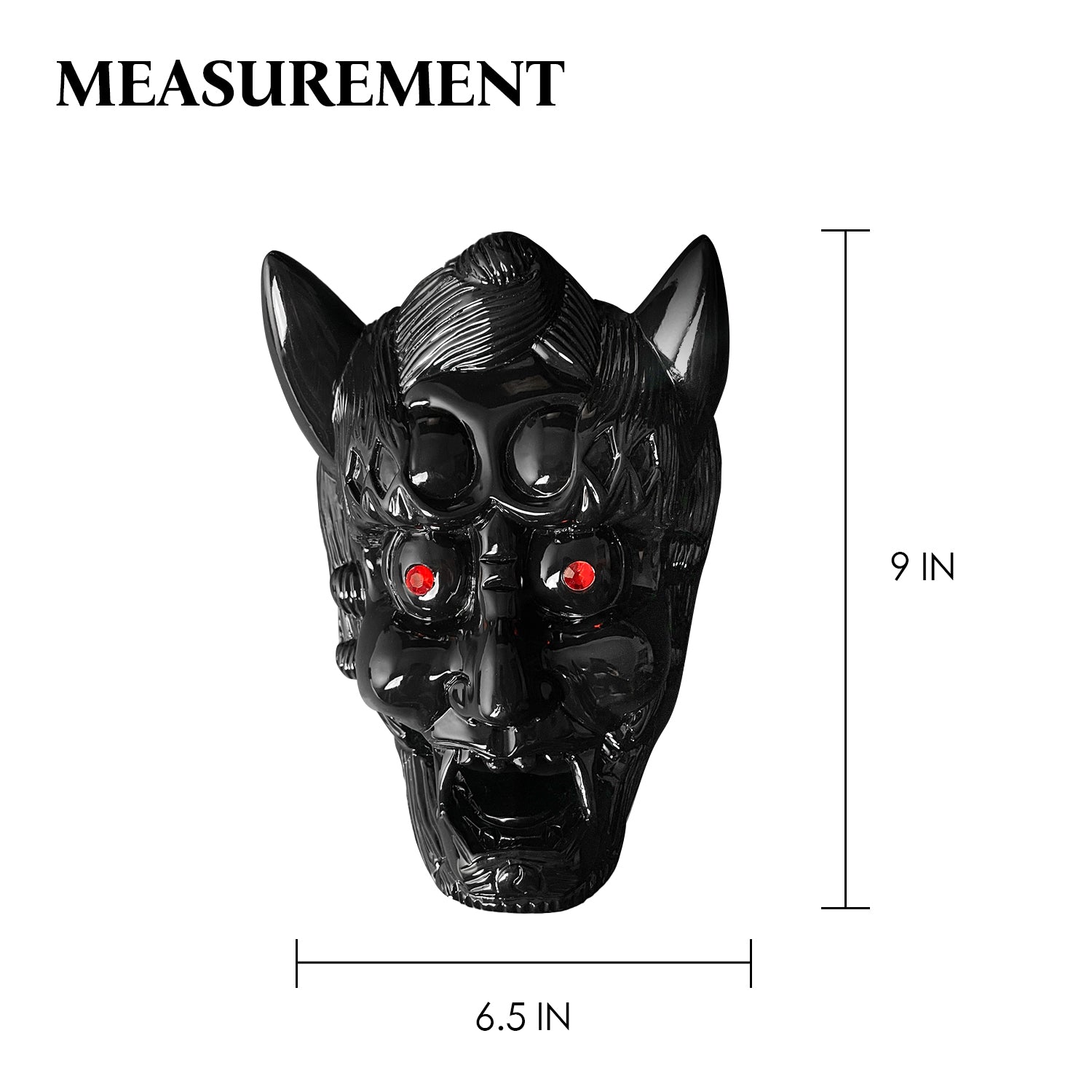 9"X6 1/2" Demon Face Sai Holder