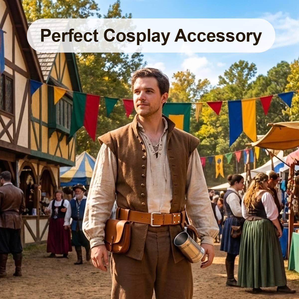 60" Brown Sword Frog