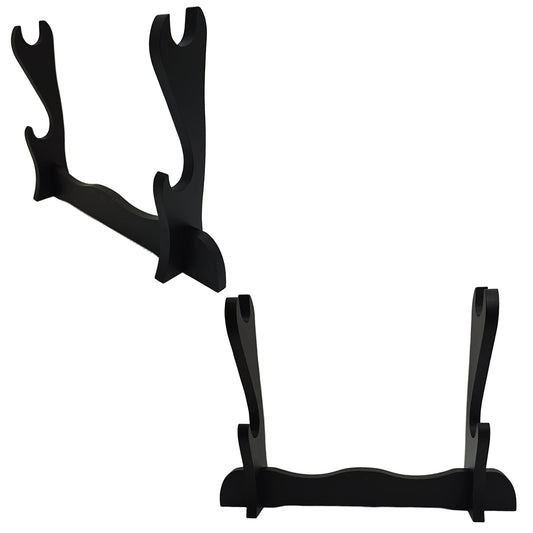 2 Pcs Samurai Sword Table Stand