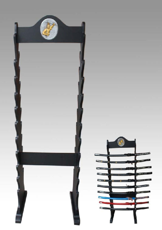 20 Pcs Double Side Samurai Sword Display Stand - 19" X 66"