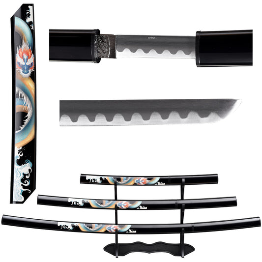 Samurai Swords Wholesale - 3Pcs Samurai Swords Set Wholesale