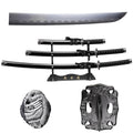 Samurai Sword Set - 3 PCS Set Katana, Wakizashi and Tanto Set