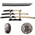 Gold Dragon 3-Piece Samurai Sword Set
