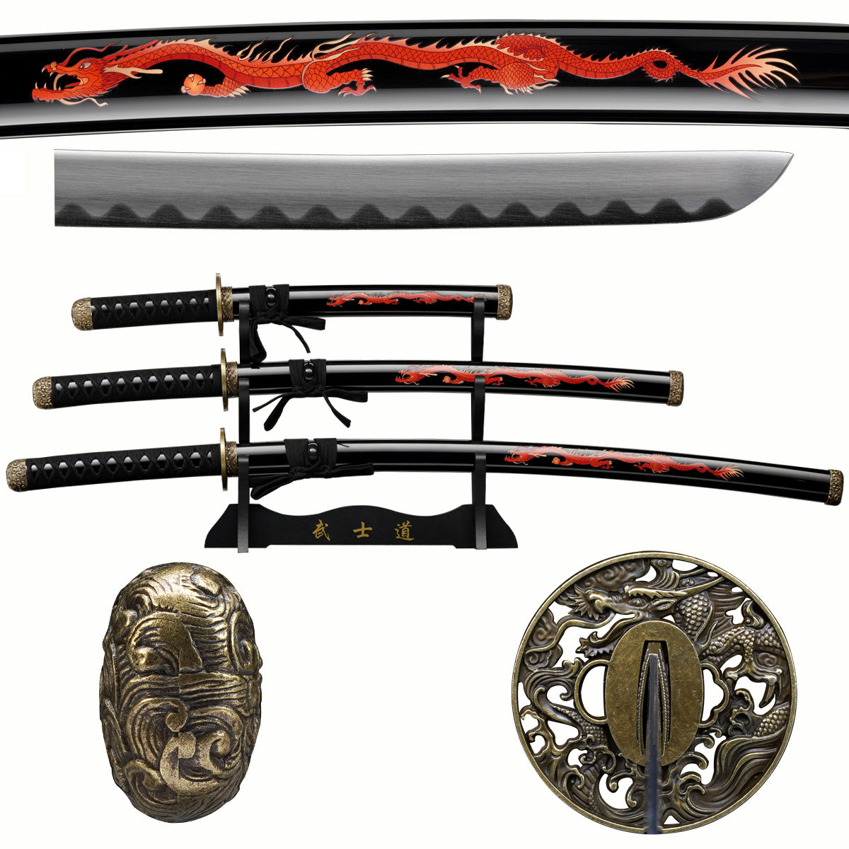 Samurai Sword Set | SA127BK-DG
