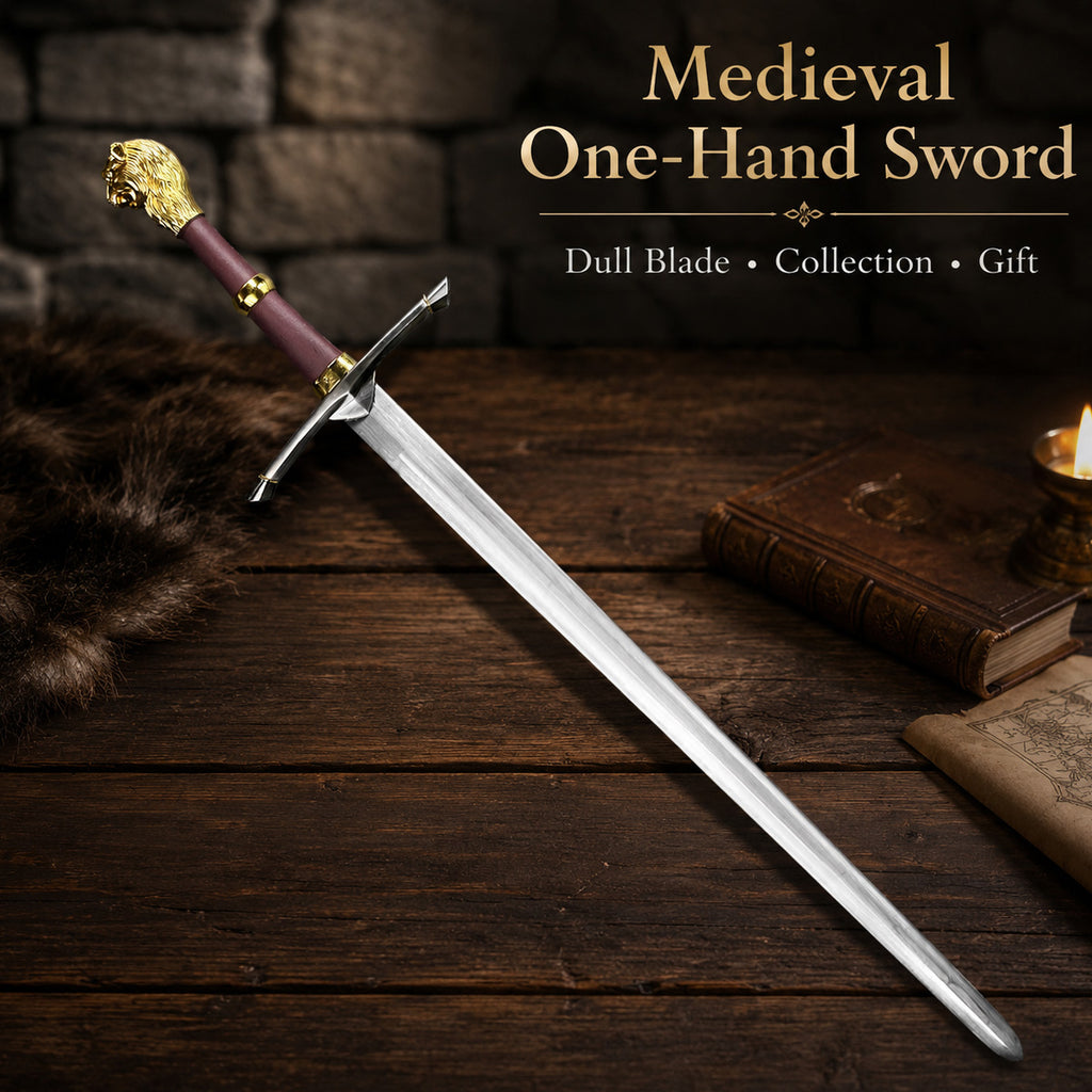 39" Lion head one hand sword