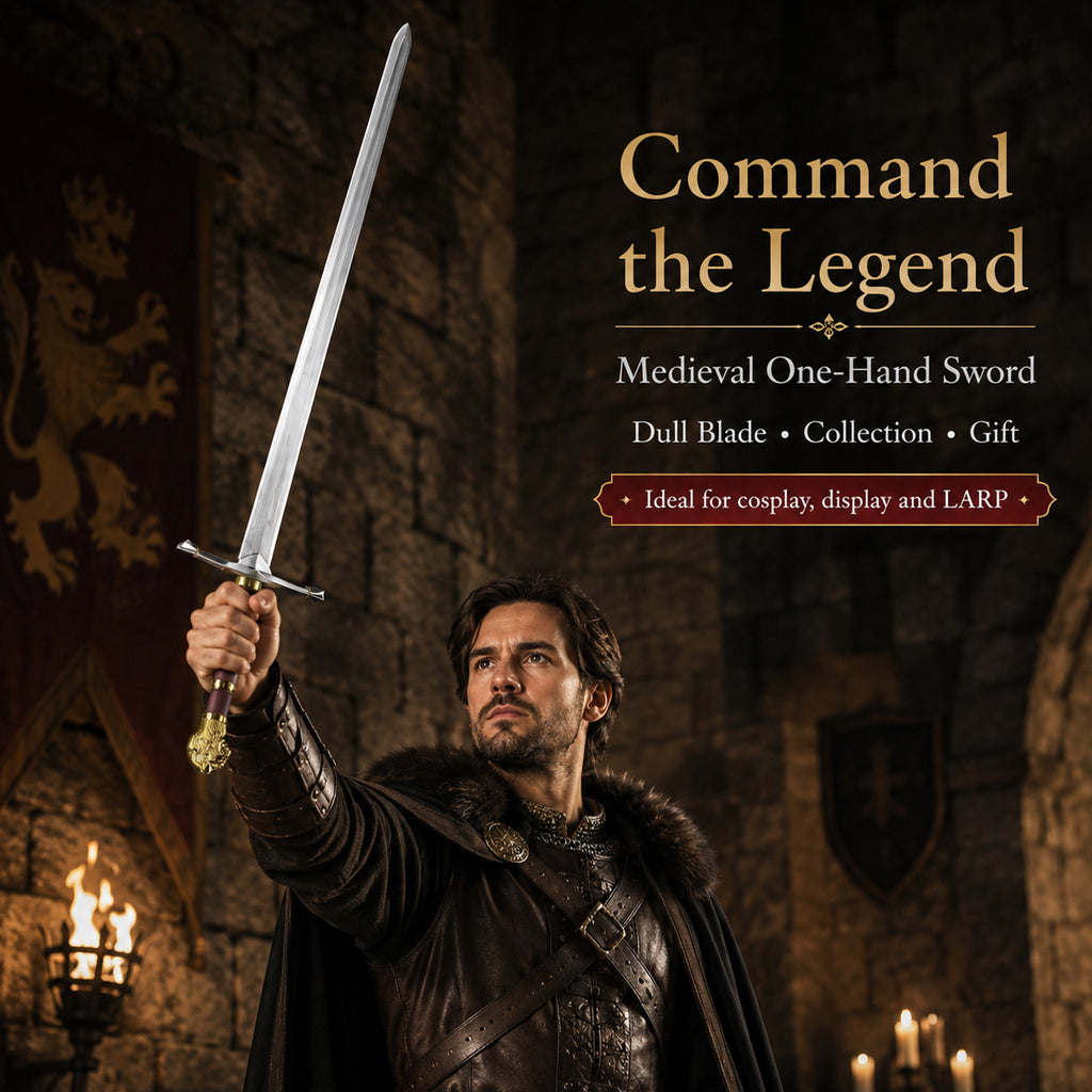 39" Lion head one hand sword