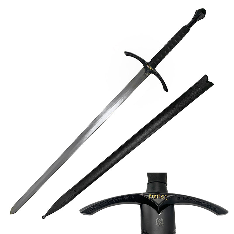 42" Wizard's One Hand Sword, Black