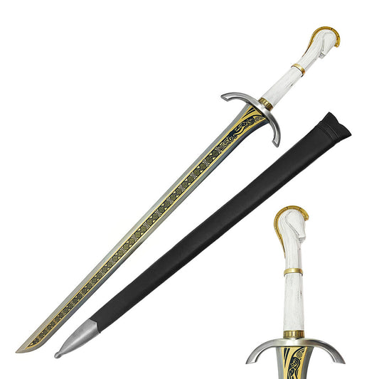 39" Power Ring Sword Replica Horse Handle