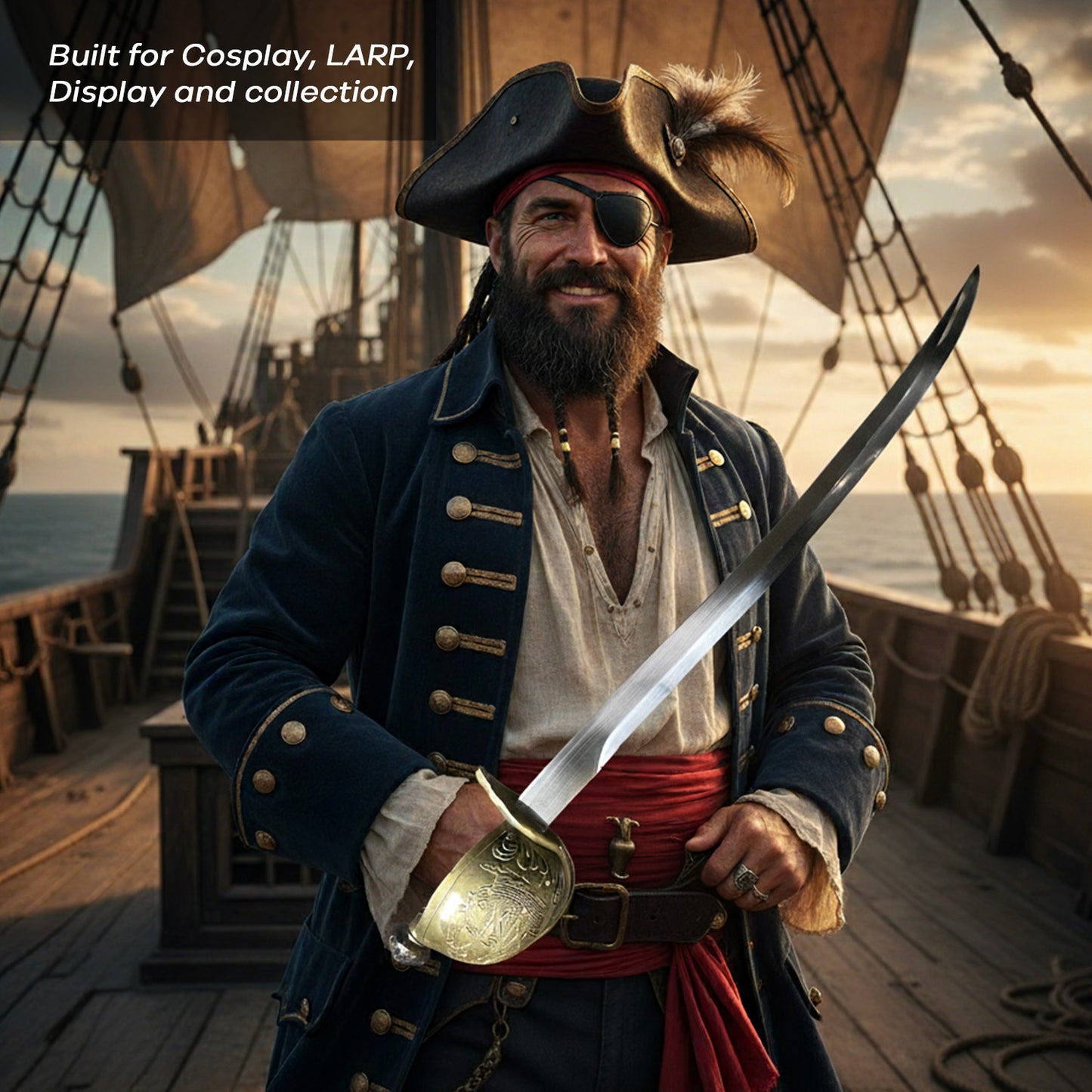 31 1/2" Pirate Sword