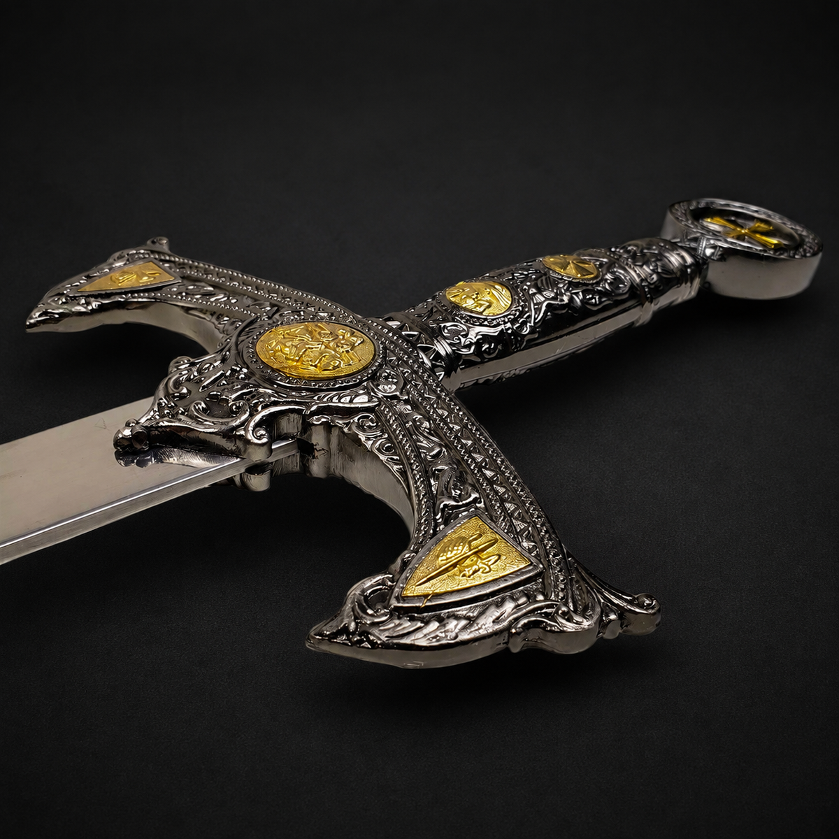 38" Knights of Templar One Hand Sword