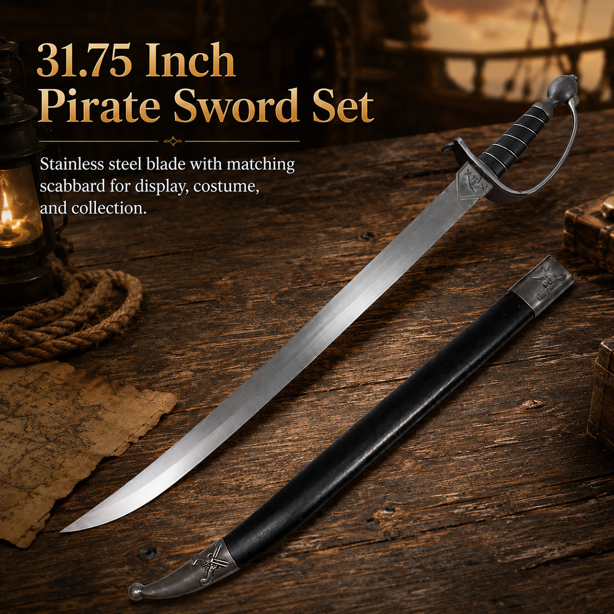 30" Pirate Sword