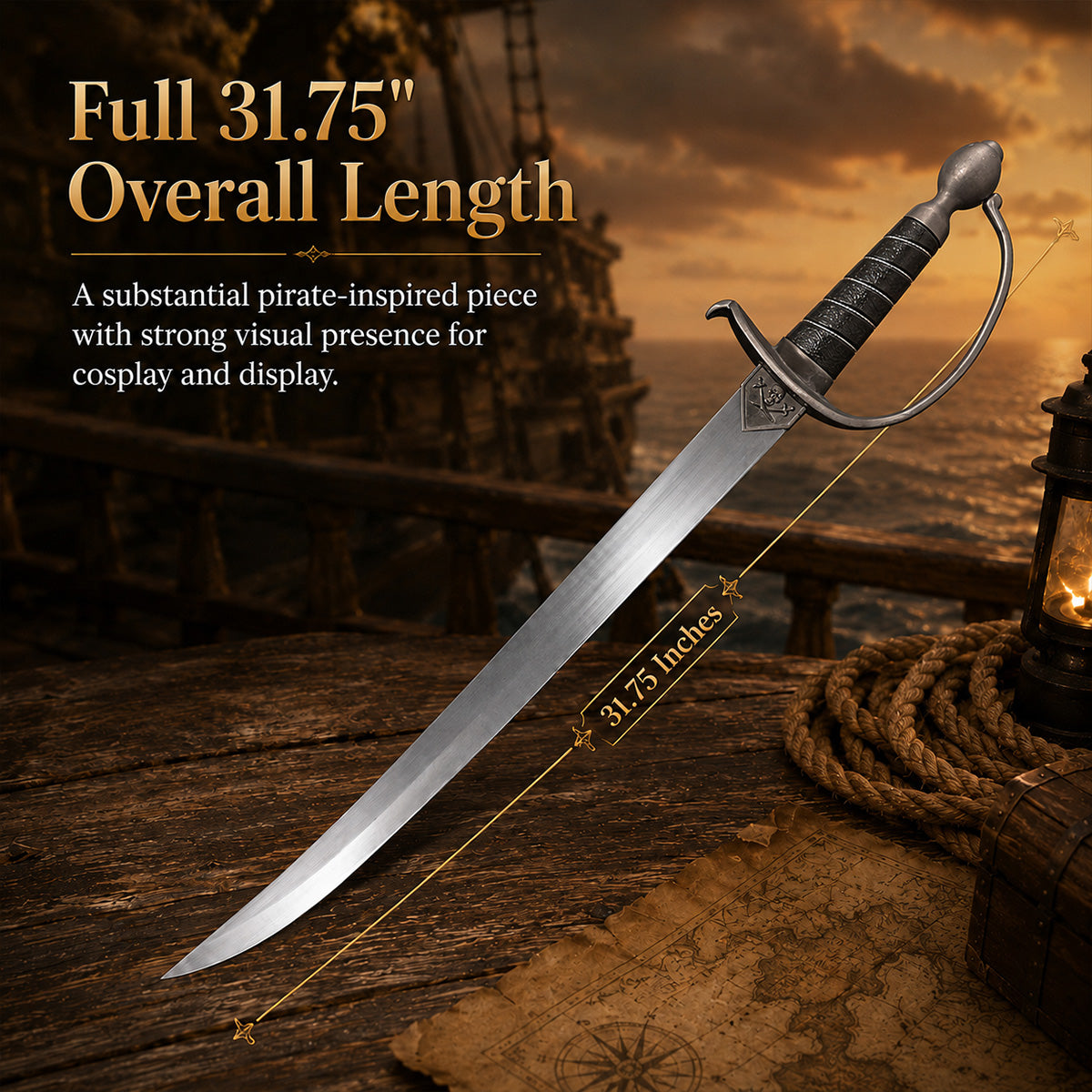 30" Pirate Sword