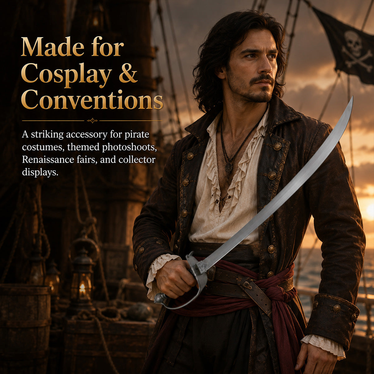 30" Pirate Sword