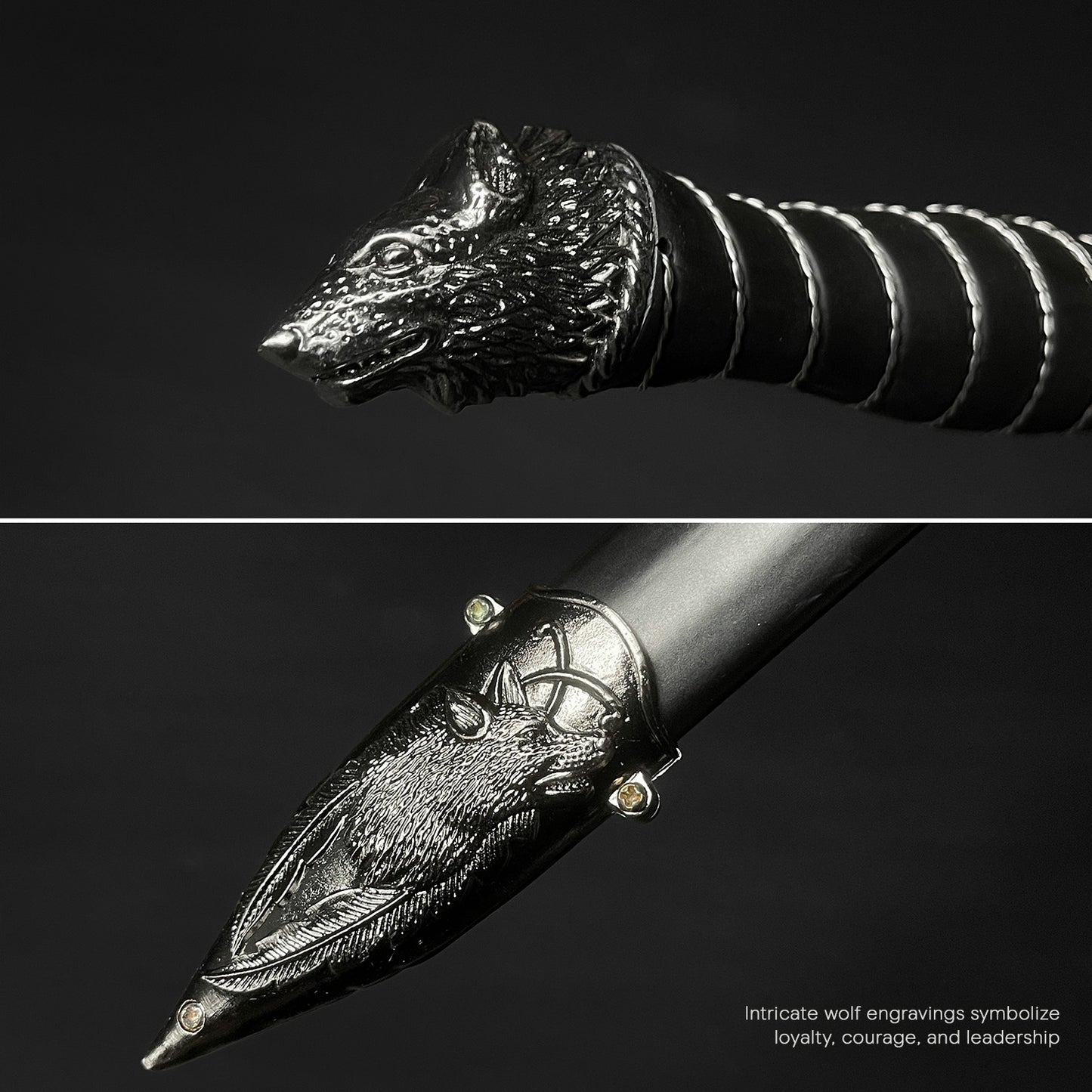 33" Howling Wolf Sword