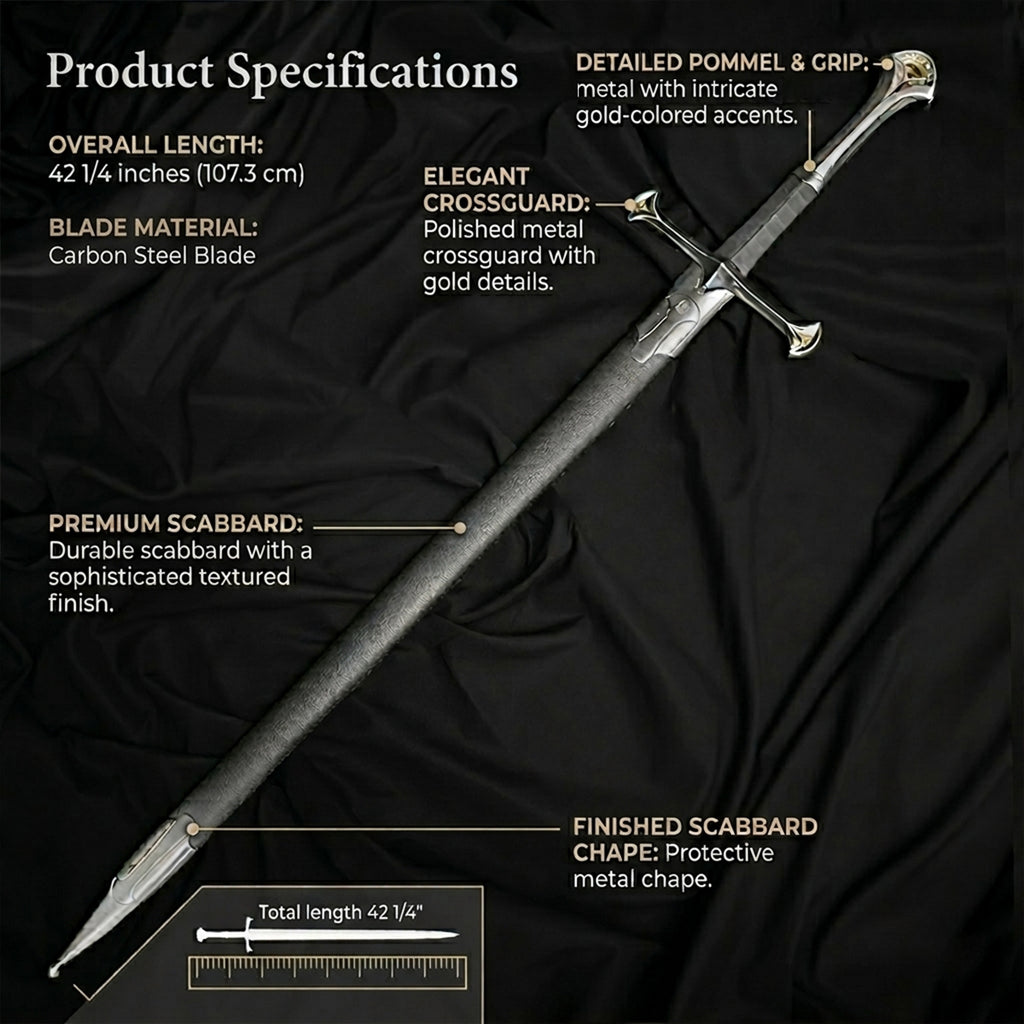 42 1/4" King's One Hand Sword