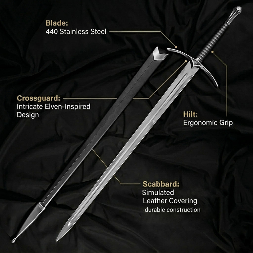 50" Medieval Sword
