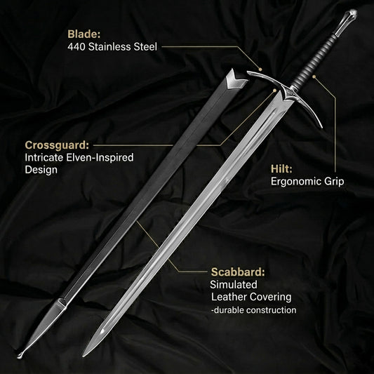 50" Medieval Sword