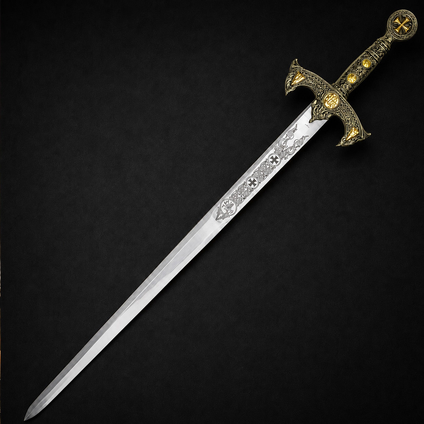 47" Knights of Templar Sword