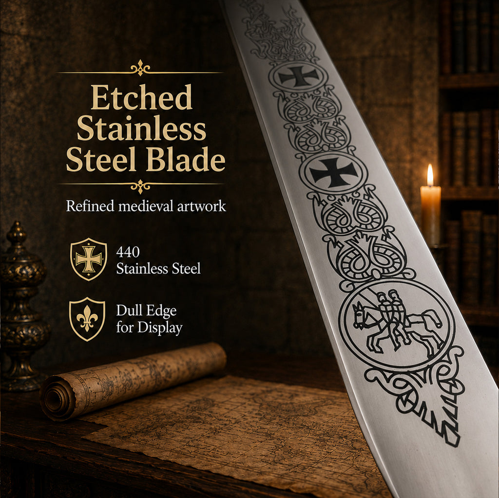 47" Knights of Templar Sword