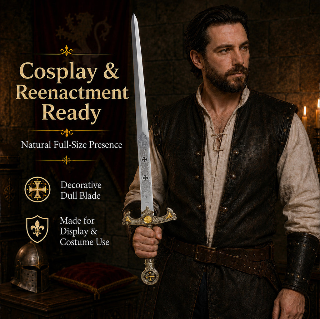 47" Knights of Templar Sword