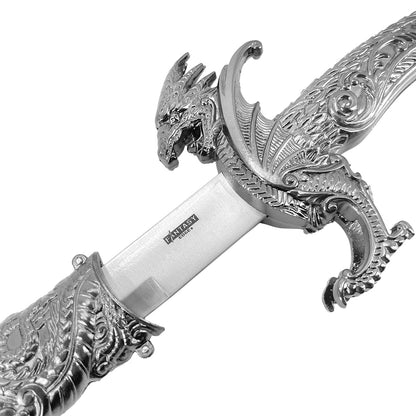36.75" Silver Dragon Sword