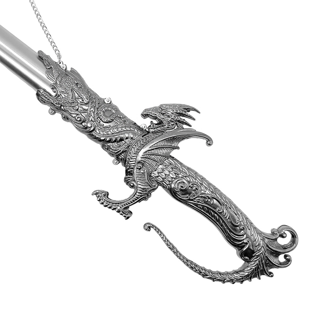 36.75" Silver Dragon Sword