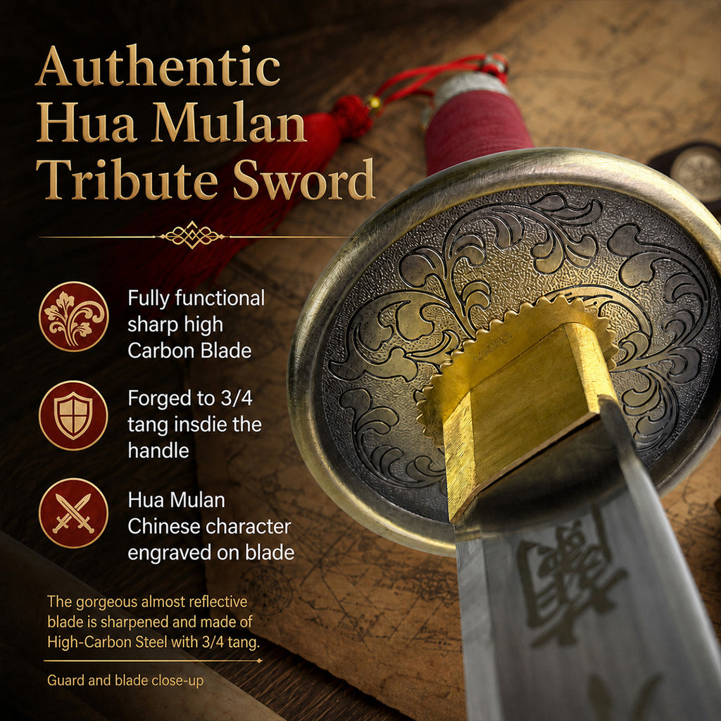 Hua Mulan Sword - 41" Chinese Sword "Hua Mulan"