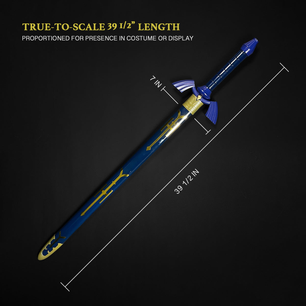 39" Blue Fantasy Sword, Animation