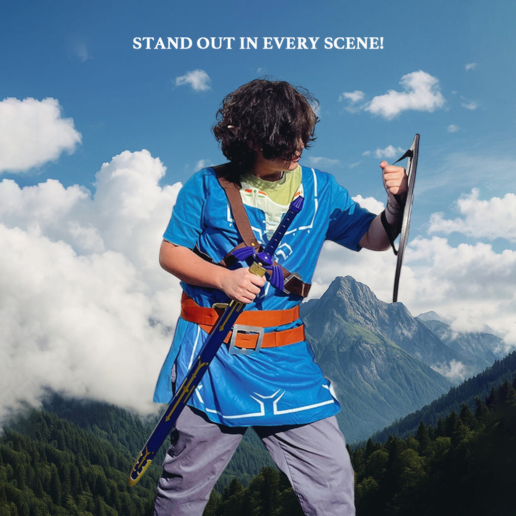 39" Blue Fantasy Sword, Animation