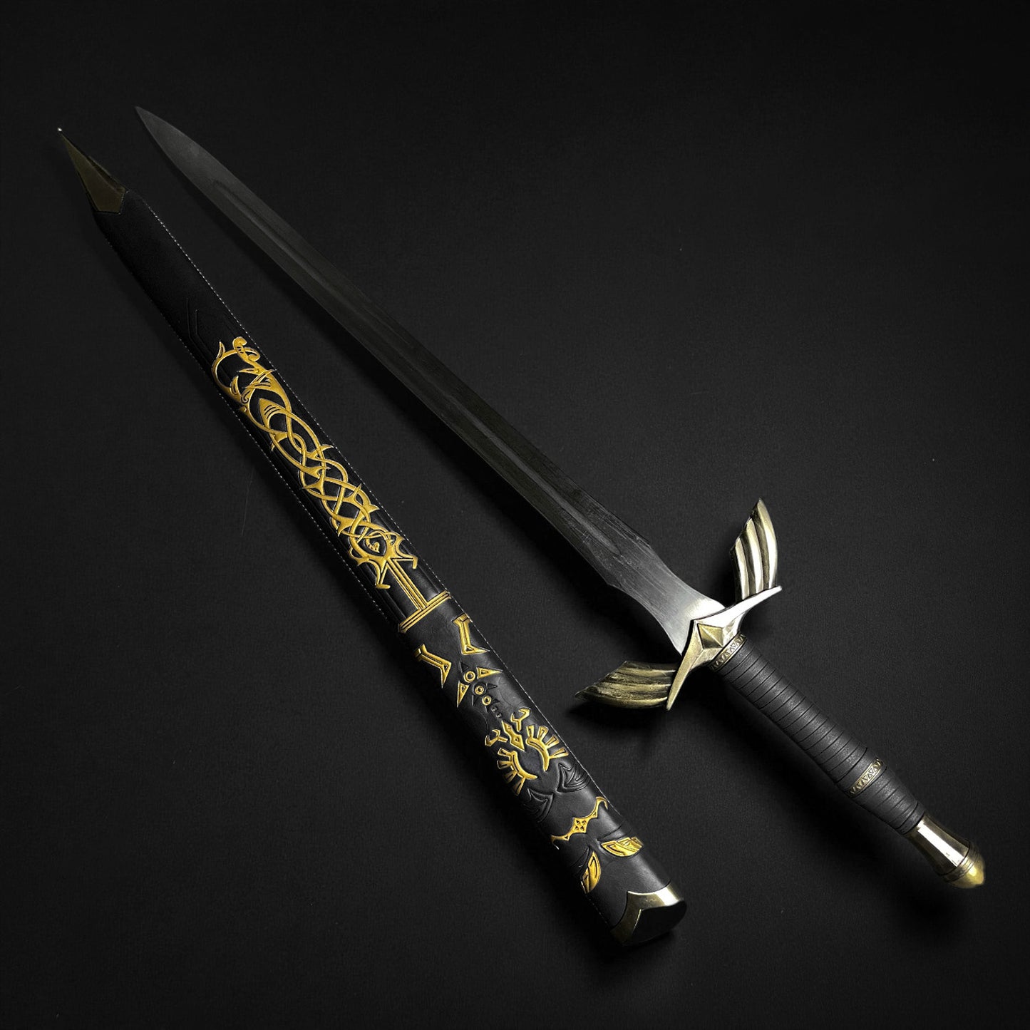 50" Fantasy Sword Fantasy Sword - Black