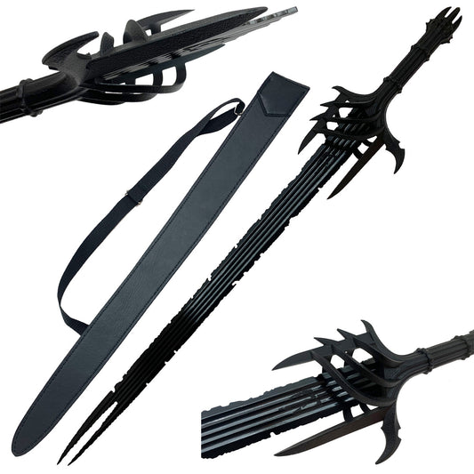 38" Fantasy metal power sword