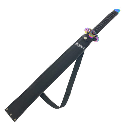 26" Twin Tactical Machete Set Rainbow