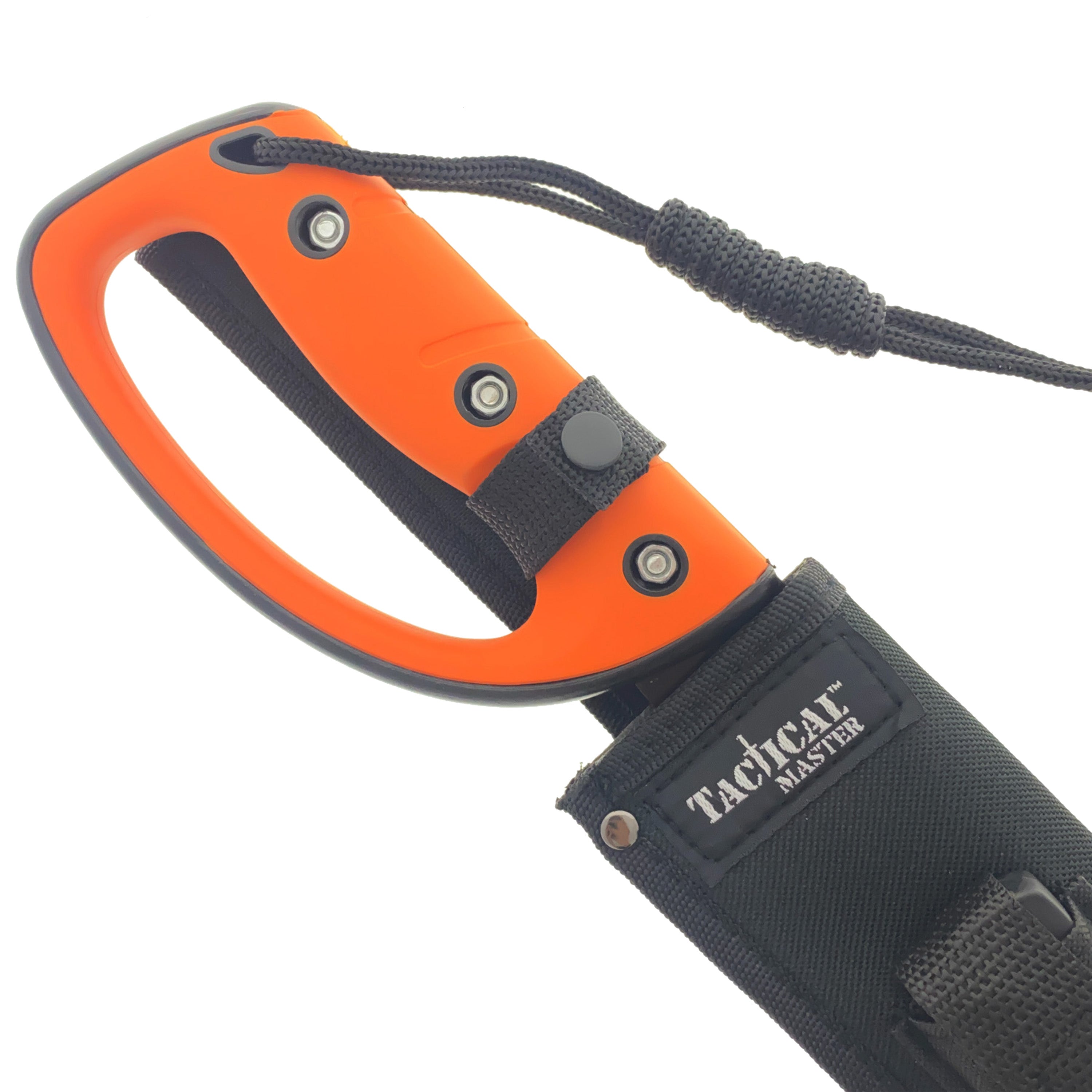 Tactical Master Orange 26" Machete w/Fire Starter & Sharping Stone