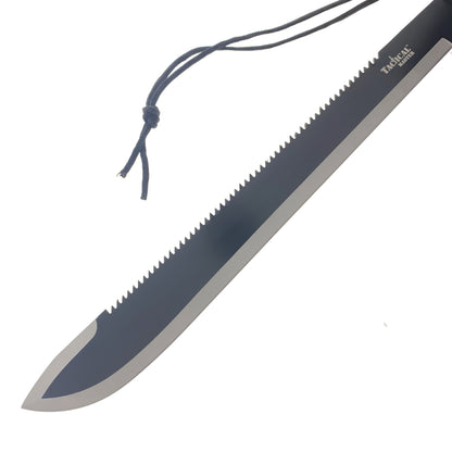 Tactical Master Orange 26" Machete w/Fire Starter & Sharping Stone