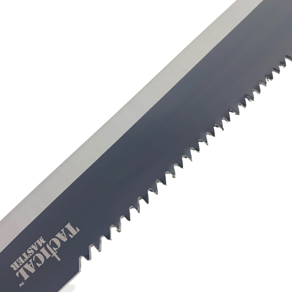 Tactical Master Orange 26" Machete w/Fire Starter & Sharping Stone