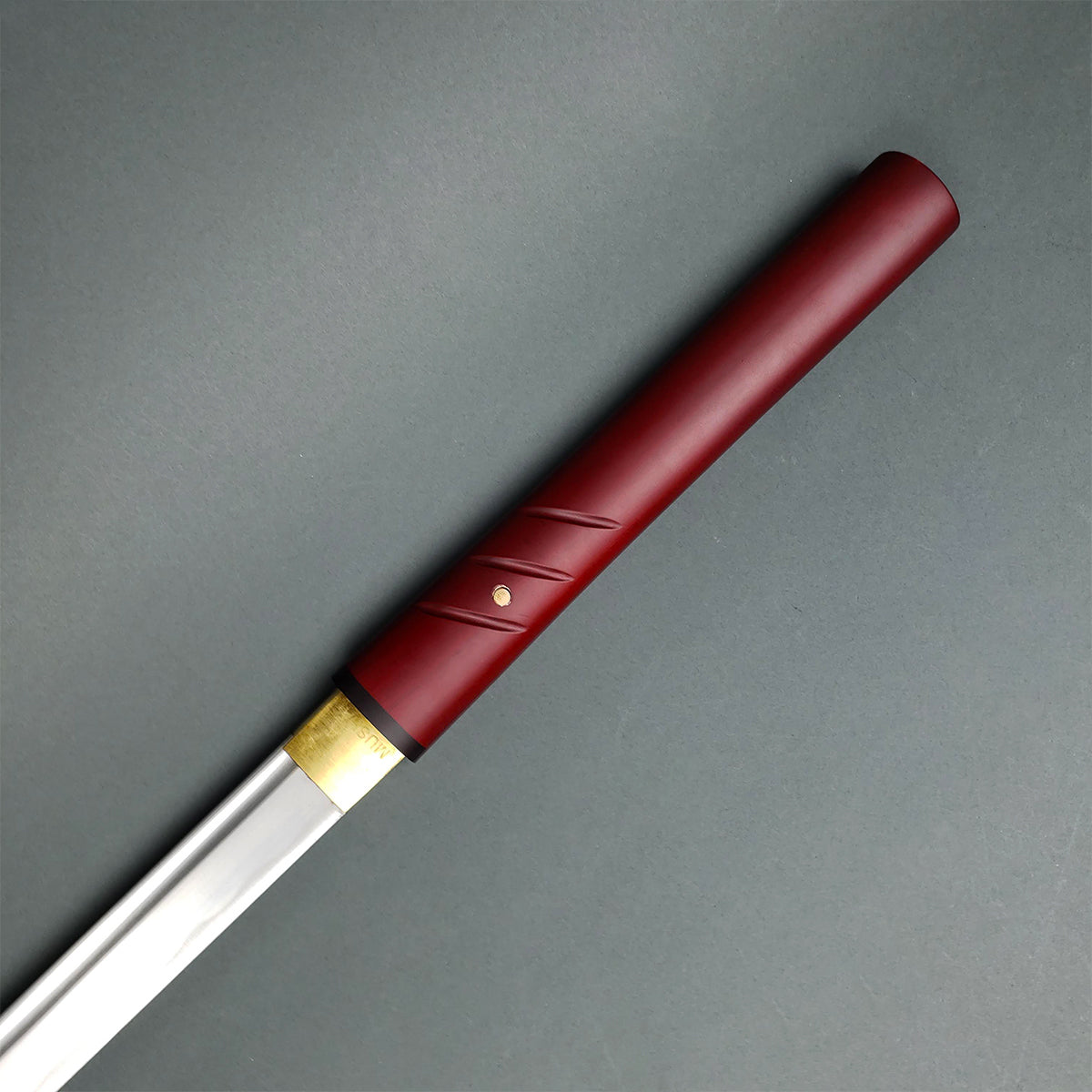 Musha Zatoichi Burgundy Shirasaya - Samurai Swords Wholesale