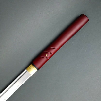 Musha Zatoichi Burgundy Shirasaya - Samurai Swords Wholesale