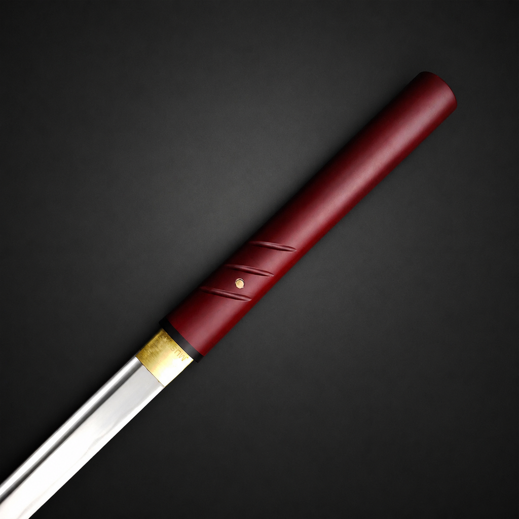 Musha Zatoichi Style Shirasaya (Burgundy)