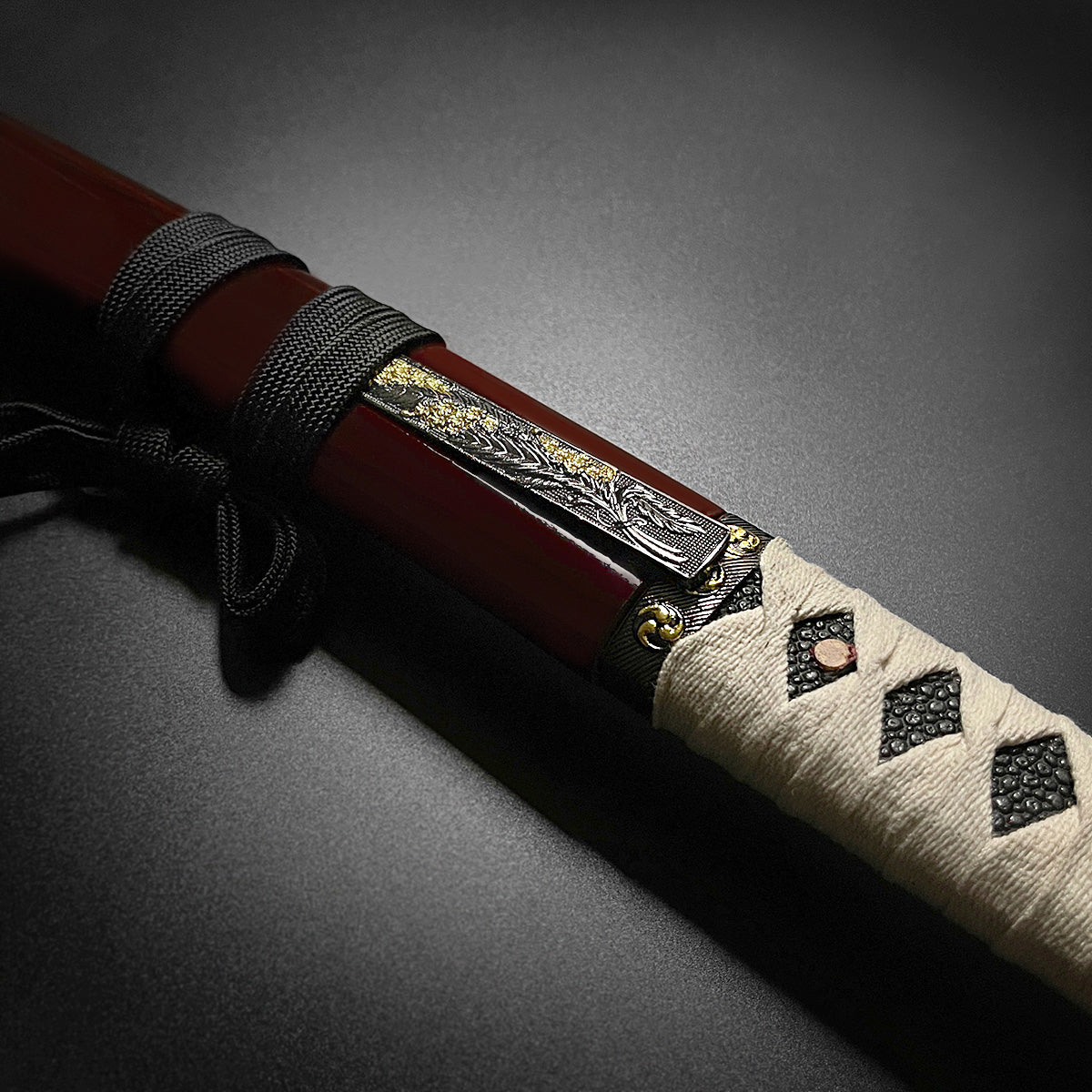 Wholesale Musha Zetsurin Katana (Red) - Wholesale Samurai Swords