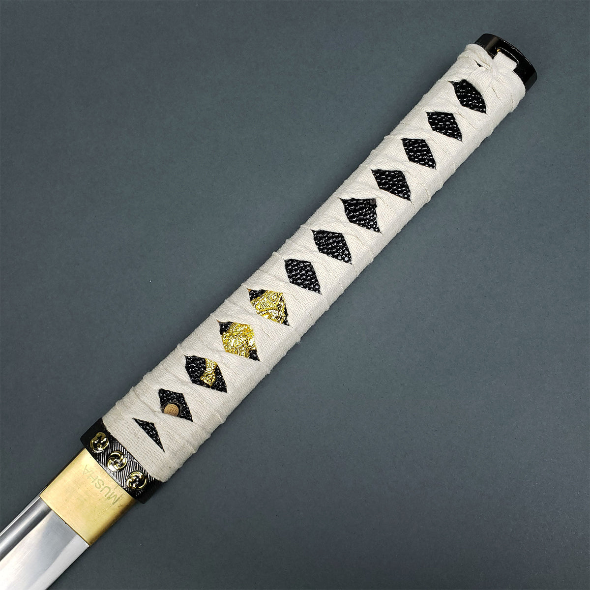 41" Hand Forge Samurai Sword, 1045 steel, Extra dagger, Blac