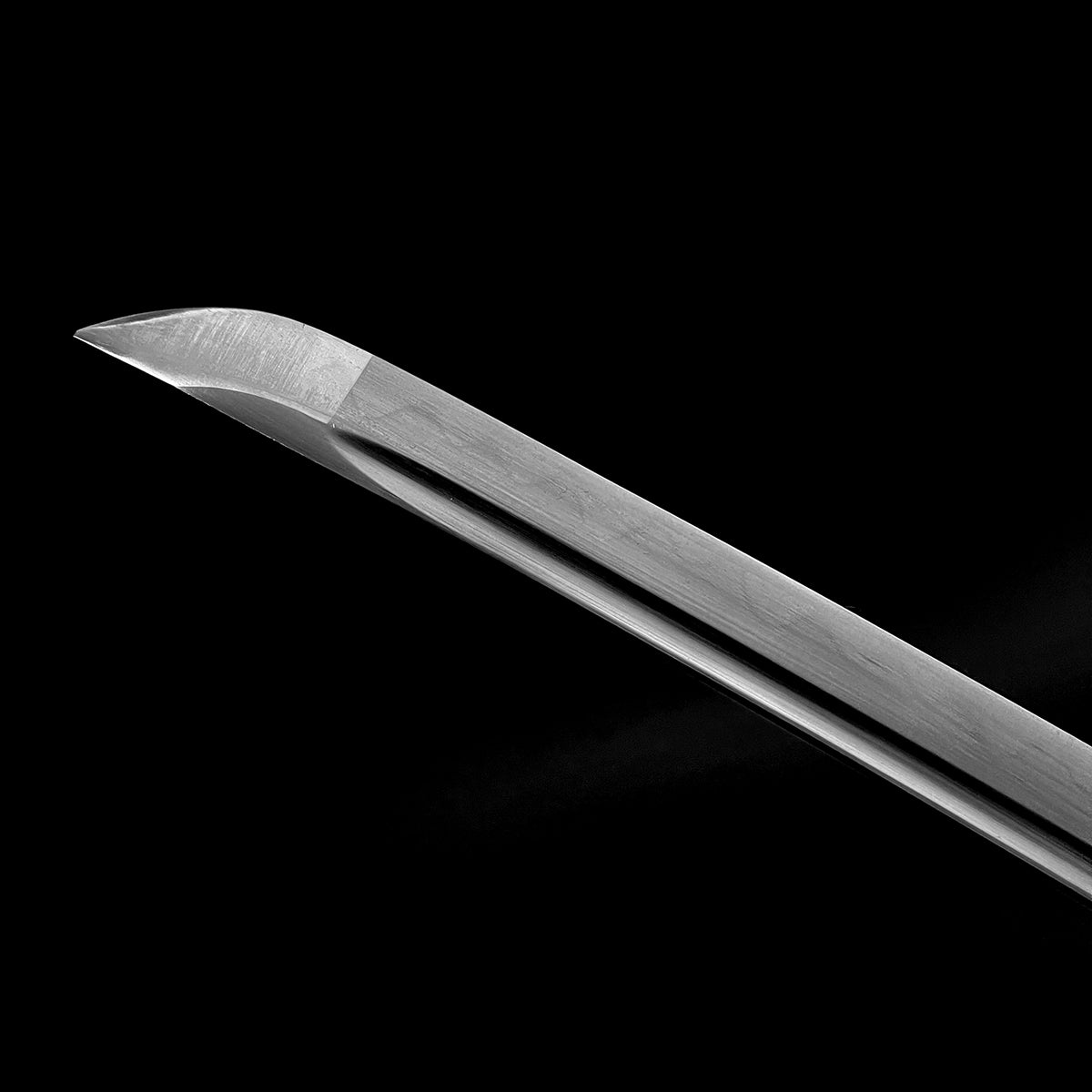 Katana blade tip with deep fuller | Pacific Solution.