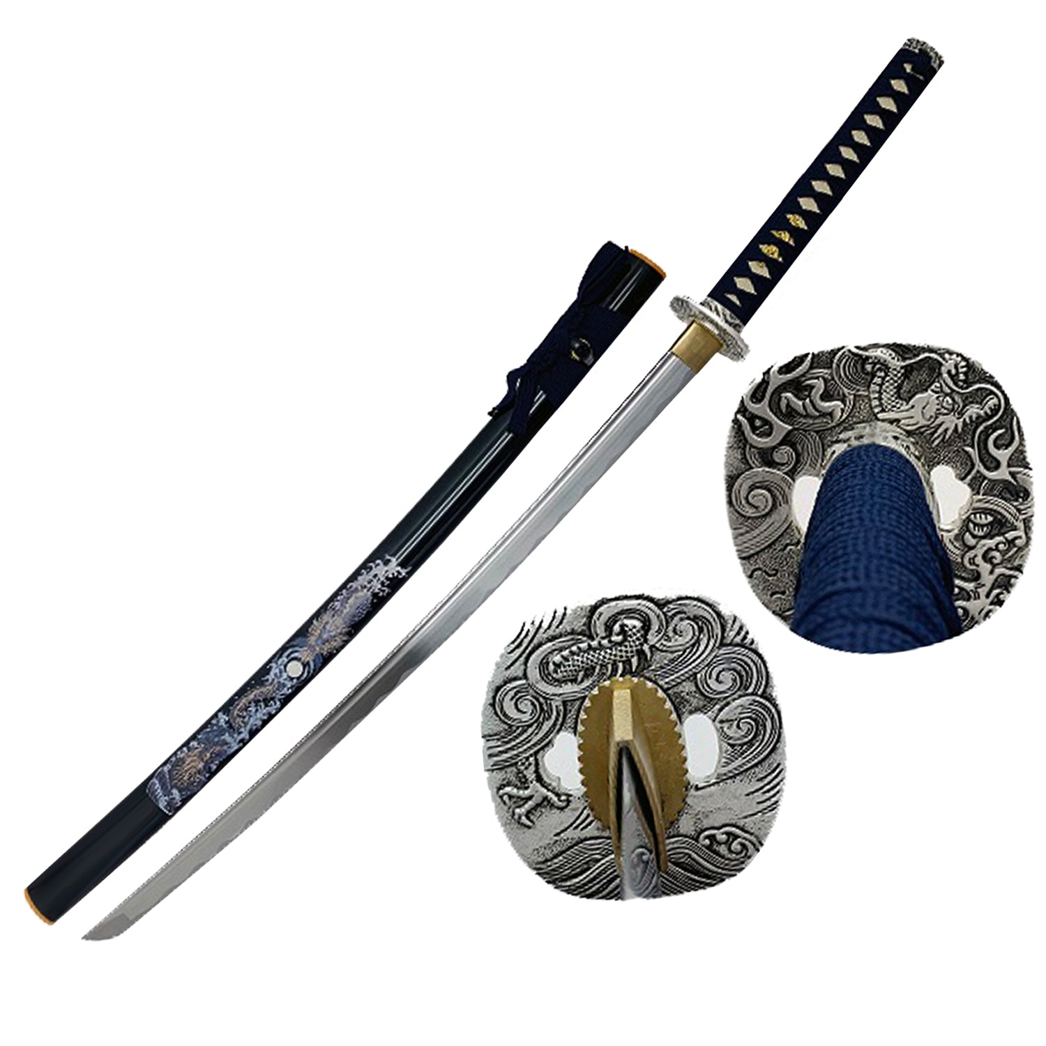 40 1/2" Hand Forged Samurai Sword