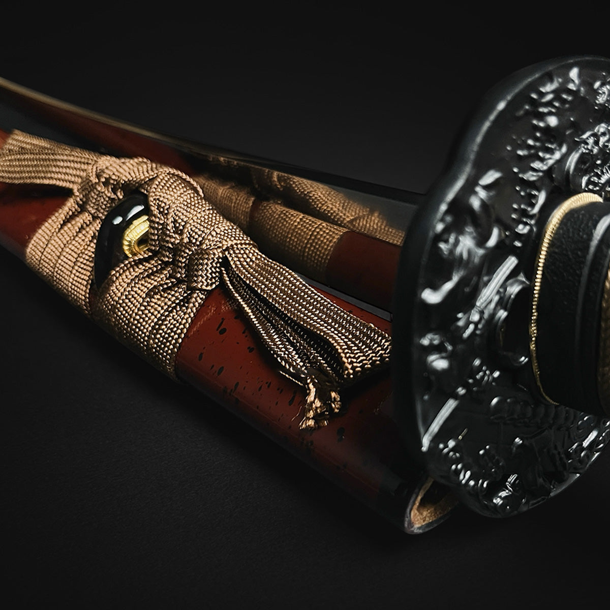 Musashi Gold Collection: “Yamata no Orochi” Burgundy Katana