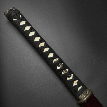 BAMBOO "FAST CUTTER" LIGHTWEIGHT KATANA BURGUNDY