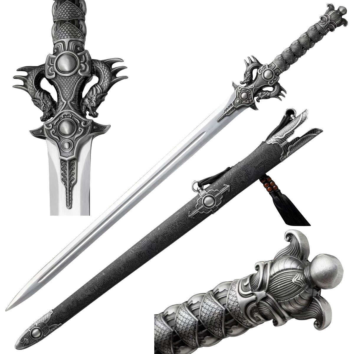 Hand-Forged Medieval Sword | SSM001BK