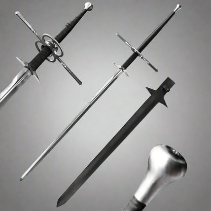 66.14"  Hand Made Sharp 1060 Steel Medieval Sword