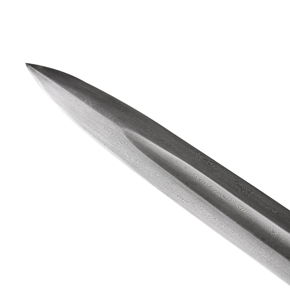 37.8" Hand-Forged Damascus Steel Medieval Sword