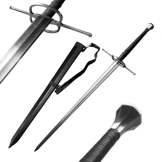 47.25"  Hand Made Sharp 1060 Steel Medieval Sword