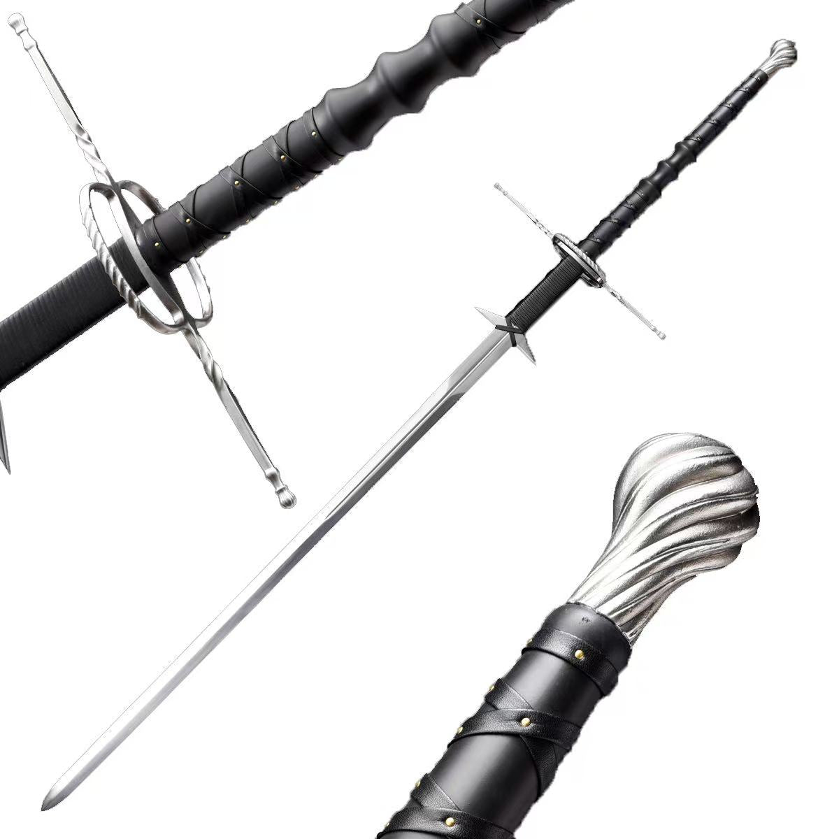 66"  Hand Made Sharp 1060 Steel Medieval Sword