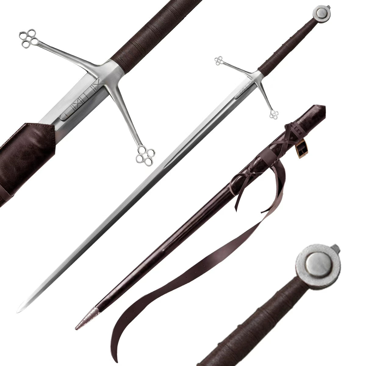 Knight's Collection Hand-Forged Claymore